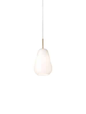 Дизайнерский подвесной светильник Nuura Anoli 1 small белый опал