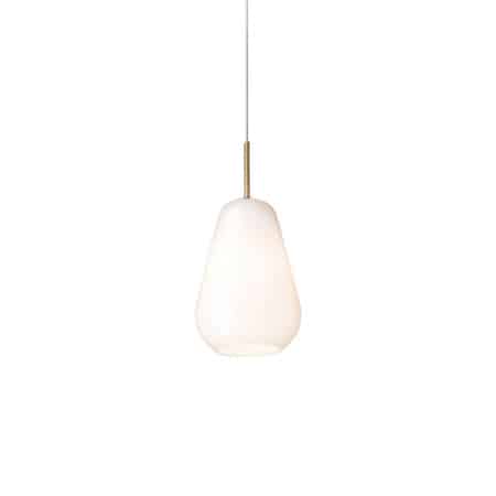 Дизайнерский подвесной светильник Nuura Anoli 1 small белый опал