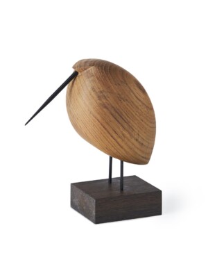 Статуэтка птица из дерева Warm Nordic Beak Bird ленивый бекас