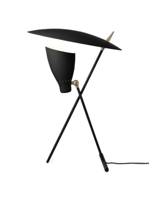 Настольная лампа Warm Nordic Silhouette в цвете черный нуар