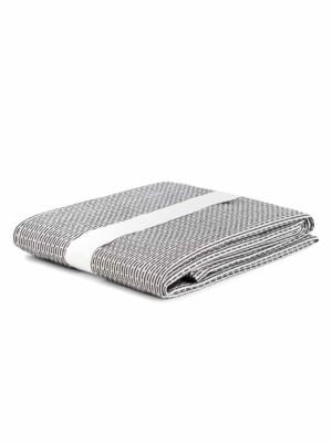 Красивое полотенце для тела с поясом, 155х60см светло-серого цвета