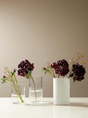Дизайнерские вазы из выдувного стекла Warm Nordic Arctic