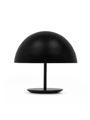 Настольная лампа Mater Baby Dome черного цвета на белом фоне