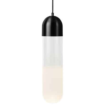 Подвесной светильник Mater Firefly черного цвета на белом фоне