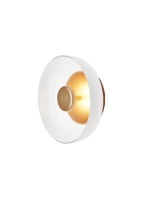 Дизайнерский настенный бра светильник Nuura Blossi opal вид сбоку