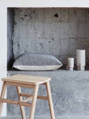 Дизайнерская подушка в скандинавском интерьере Form&Refine Aymara