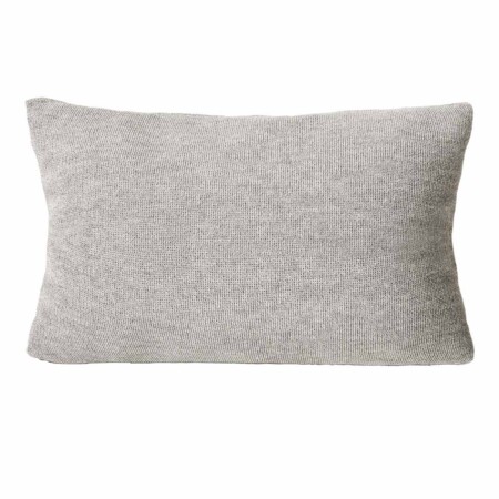Светло-серая прямоугольная подушка для декора Form&Refine Aymara