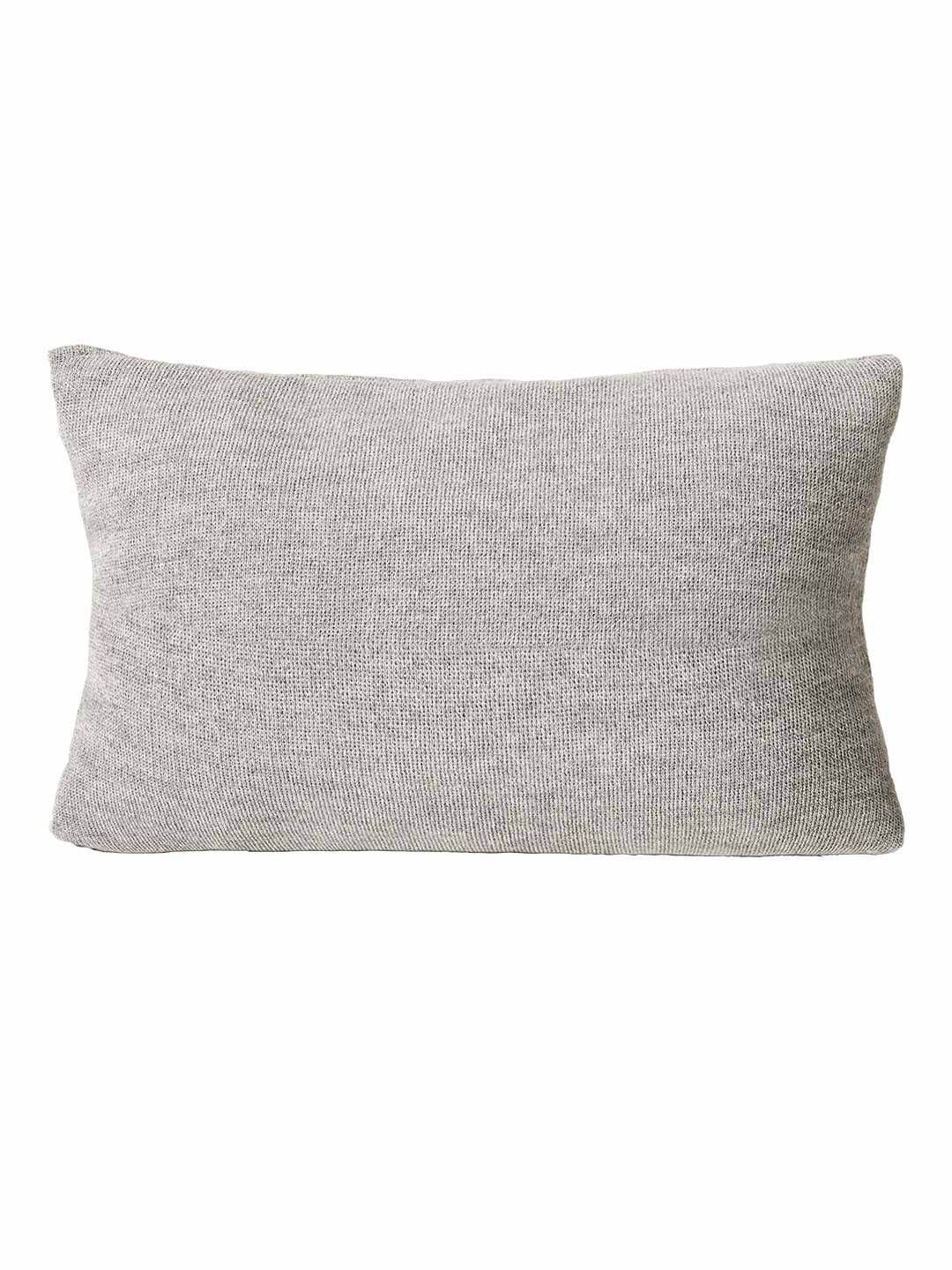 Светло-серая прямоугольная подушка для декора Form&Refine Aymara