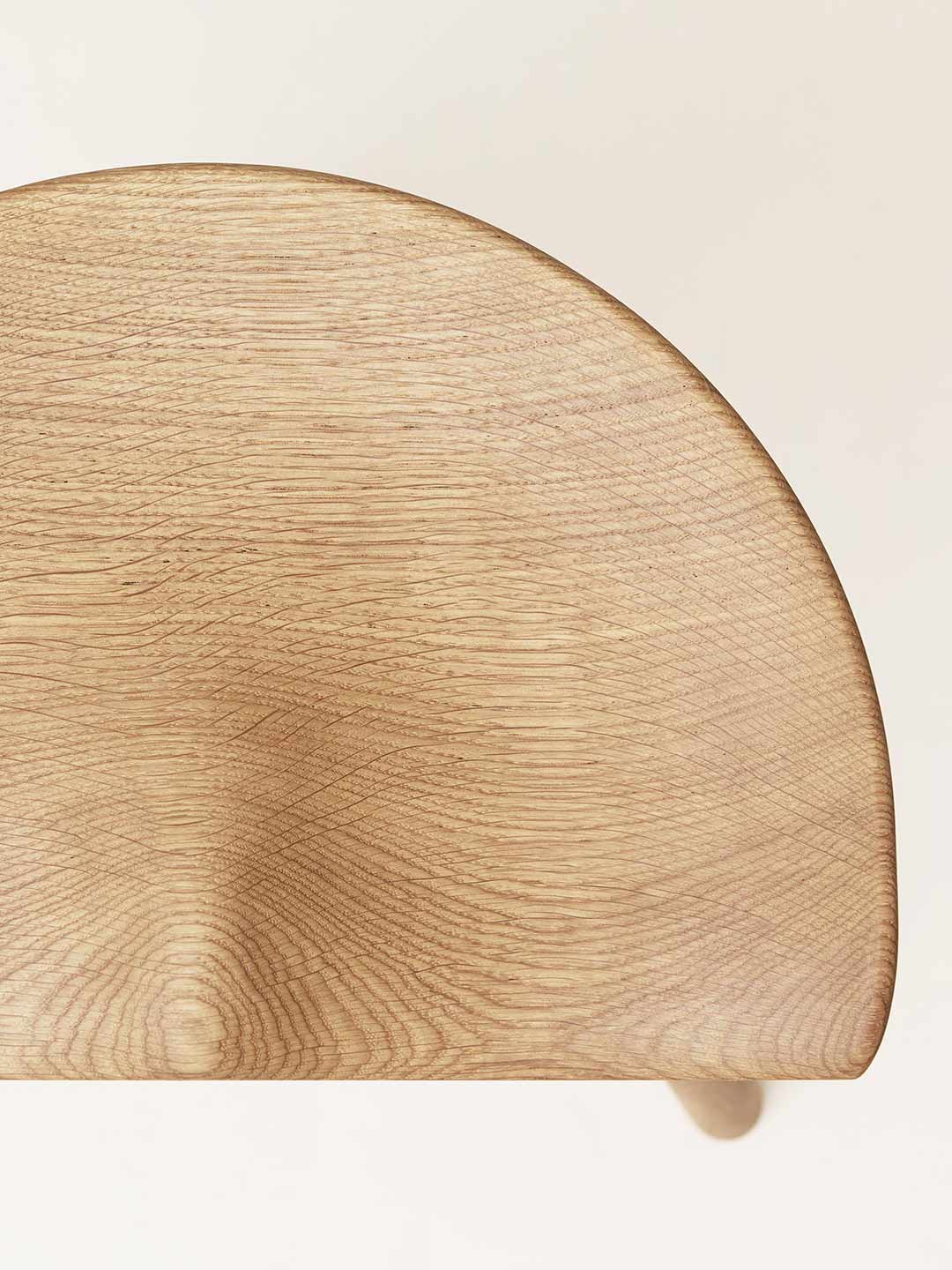 Сиденье стула из беленого дуба Form&Refine Shoemaker