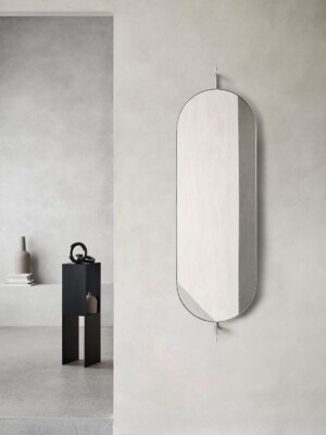 Большое зеркало в стиле минимализм Kristina Dam Rotating