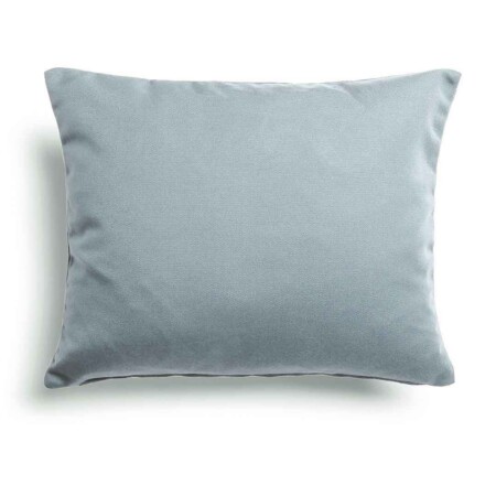 Декоративная подушка премиум класса Skargaarden 50х40см сине-серого цвета на белом фоне