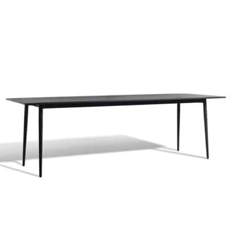 Обеденный стол Skargaarden Saltö угольно-серый на белом фоне