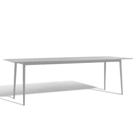 Обеденный стол Skargaarden Saltö светло-серый на белом фоне