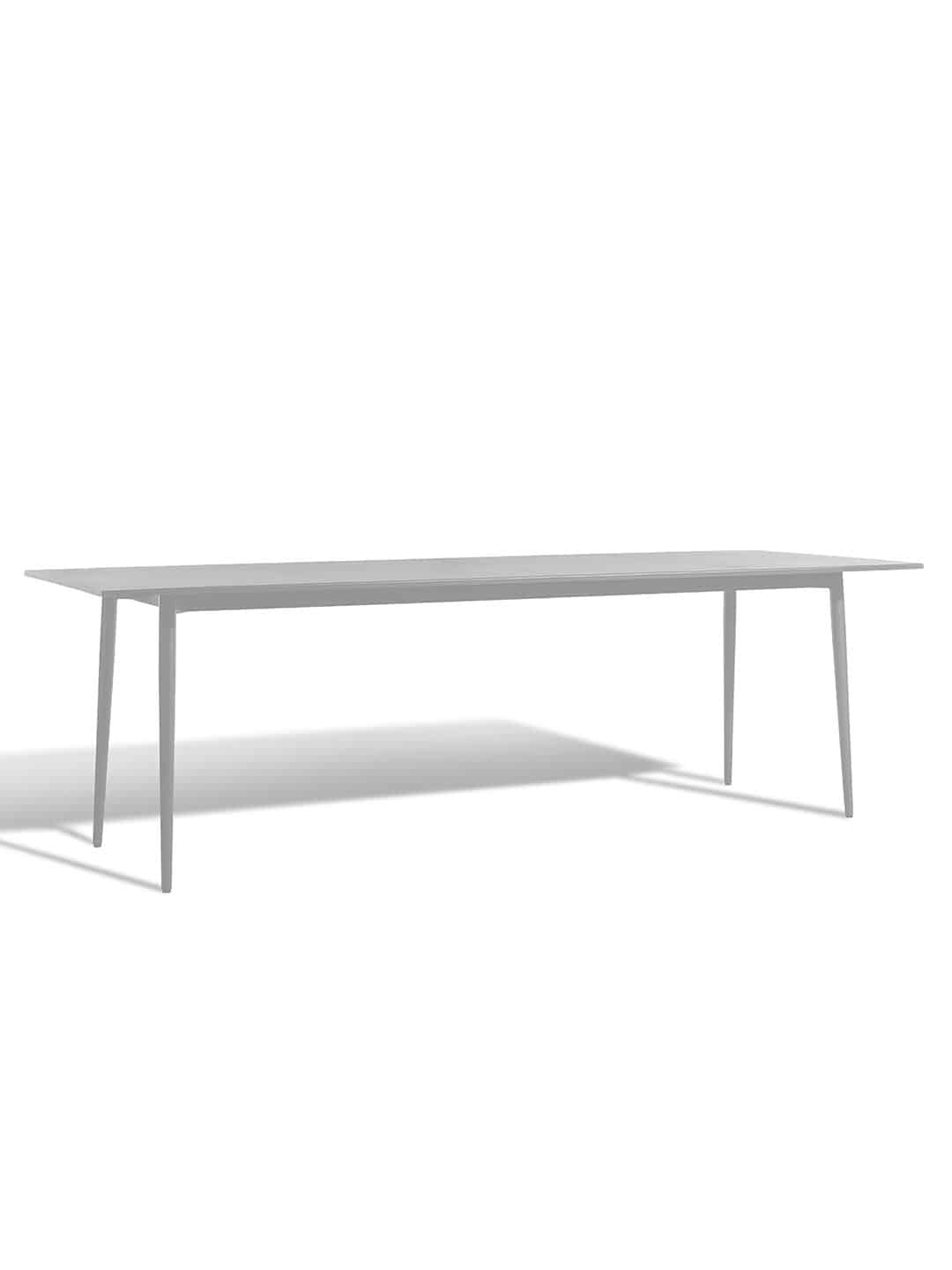 Обеденный стол Skargaarden Saltö светло-серый на белом фоне