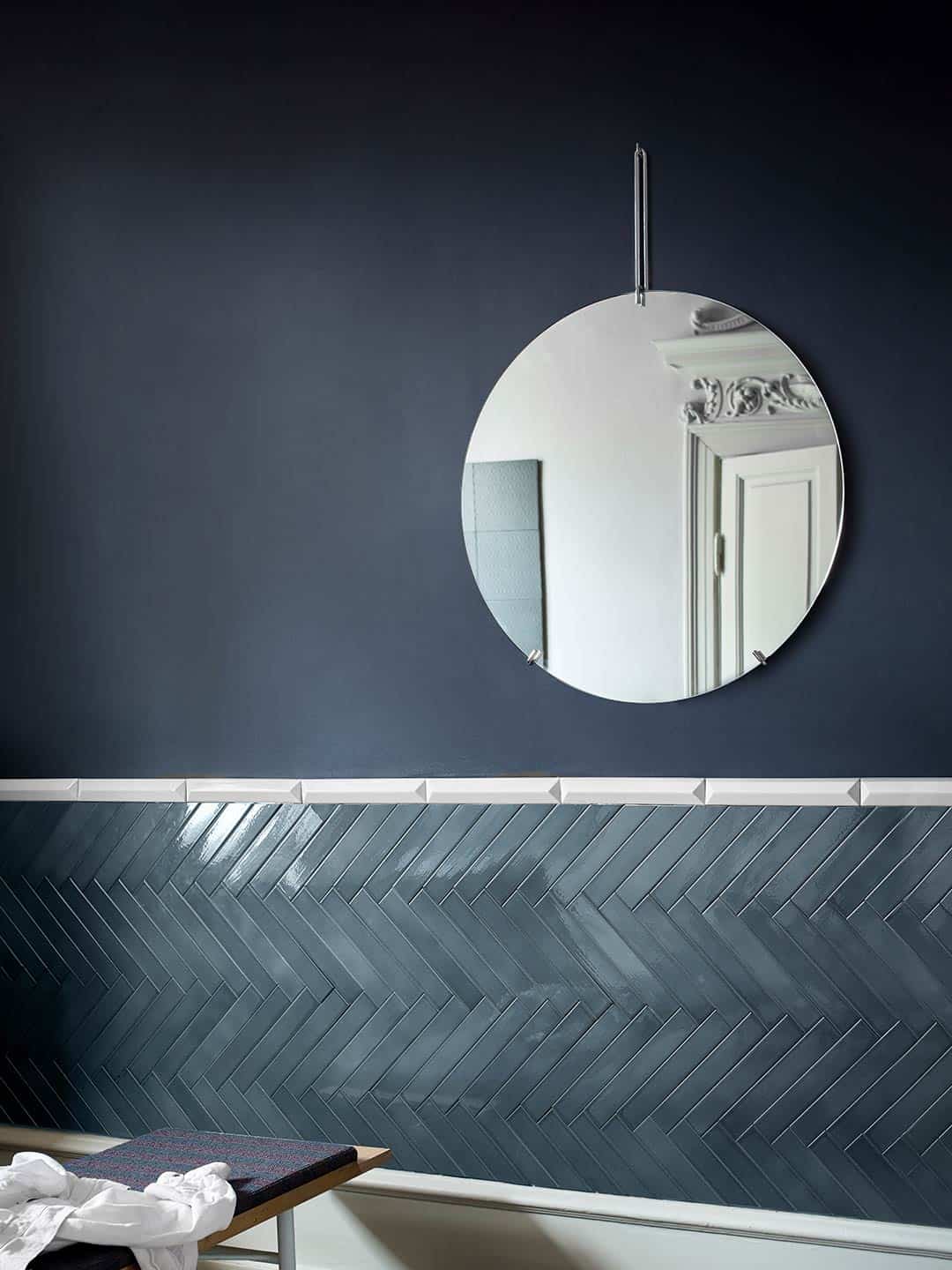 Дизайнерское безрамочное зеркало для стильного интерьера Moebe Wall