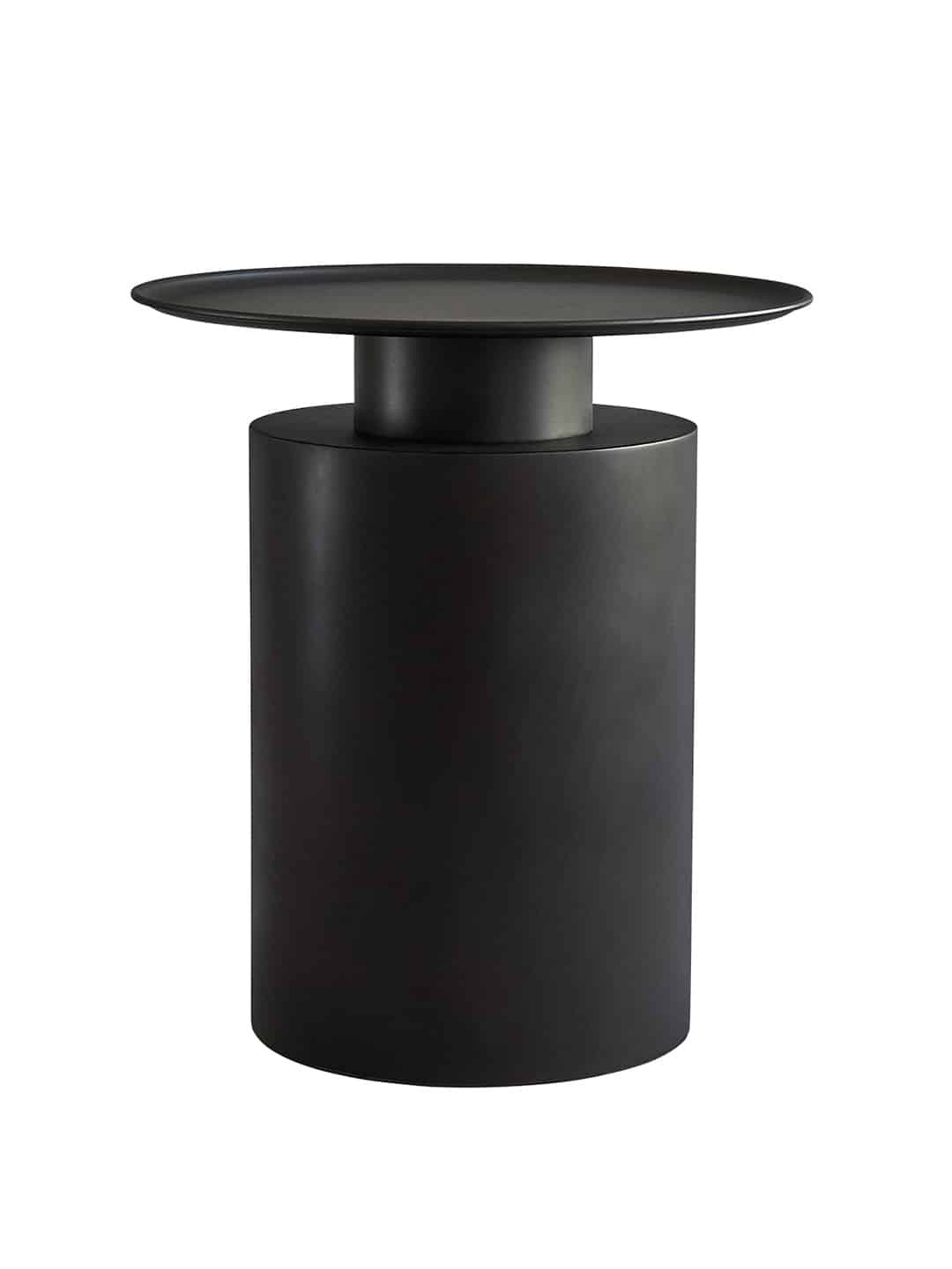 Скандинавский кофейный стол из черного металла 101Copenhagen Pillar