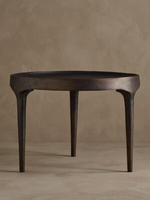 Круглый кофейный стол из металла 101Copenhagen Phantom