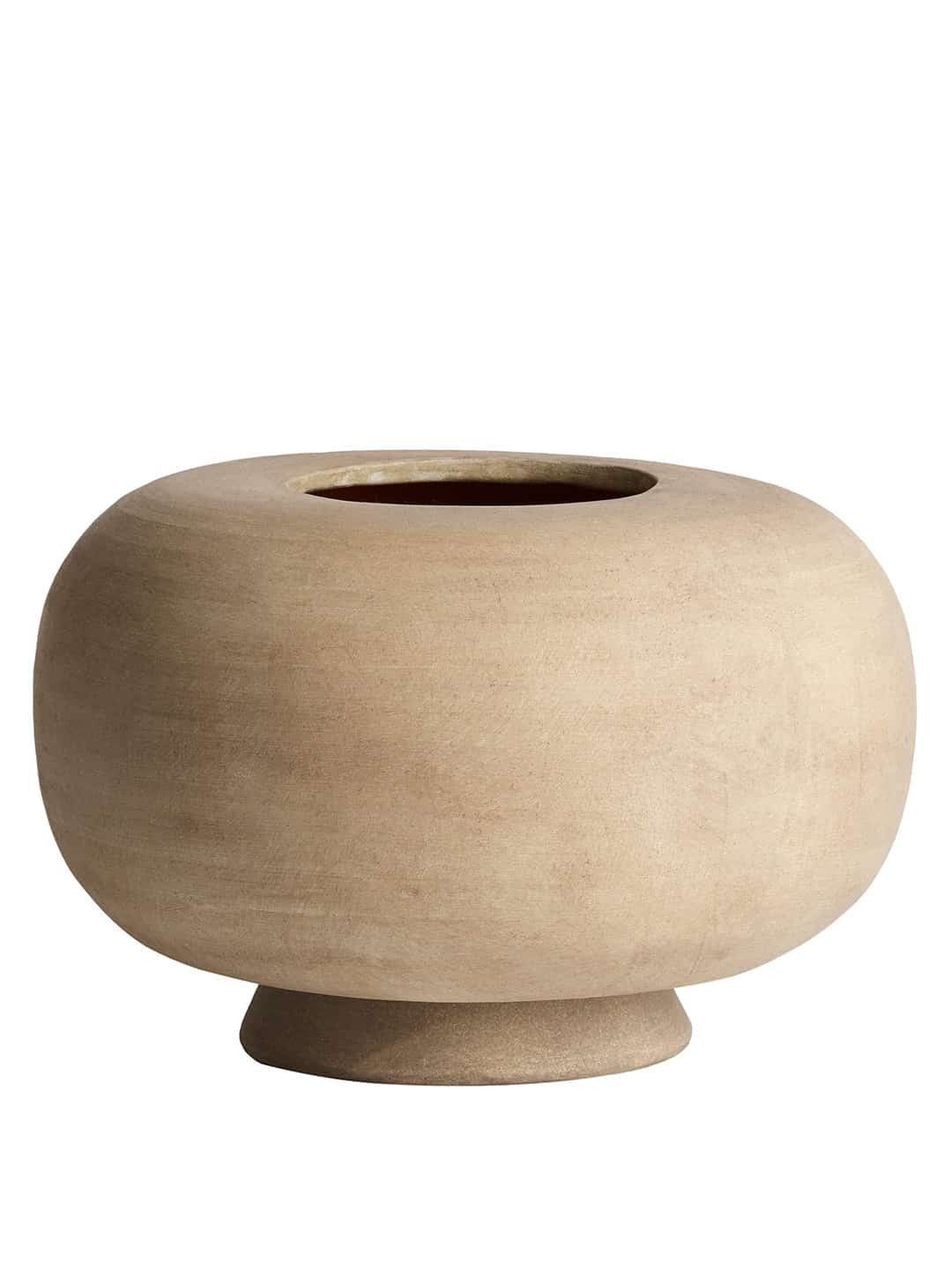 Керамическая овальная ваза ручной работы в скандинавском стиле 101Copenhagen Kabin Fat