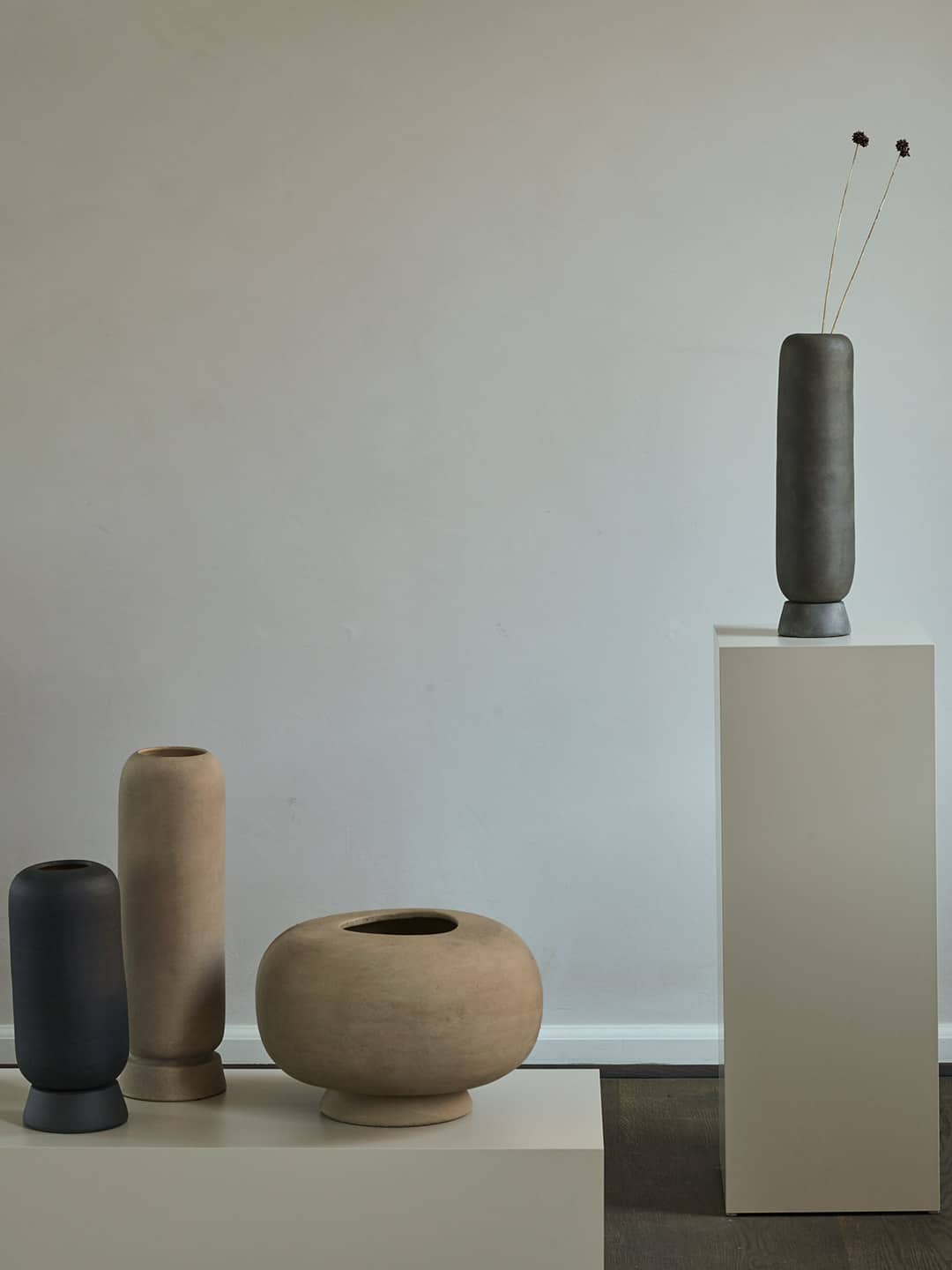 Дизайнерская керамическая ваза 101Copenhagen Kabin