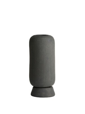 Небольшая черная ваза из керамики 101Copenhagen Kabin