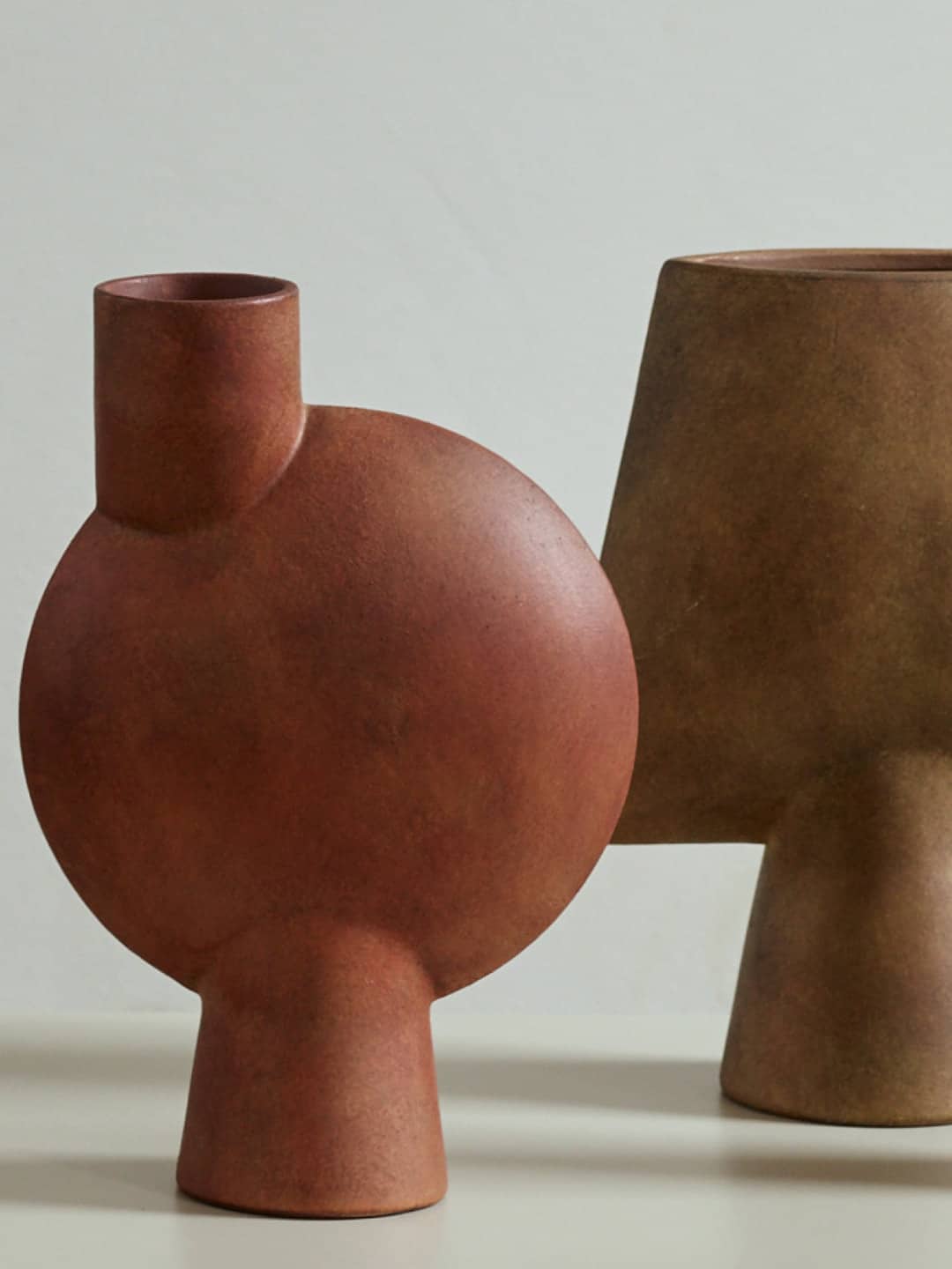 Яркая керамическая ваза для скандинавского интерьера 101Copenhagen Bubl