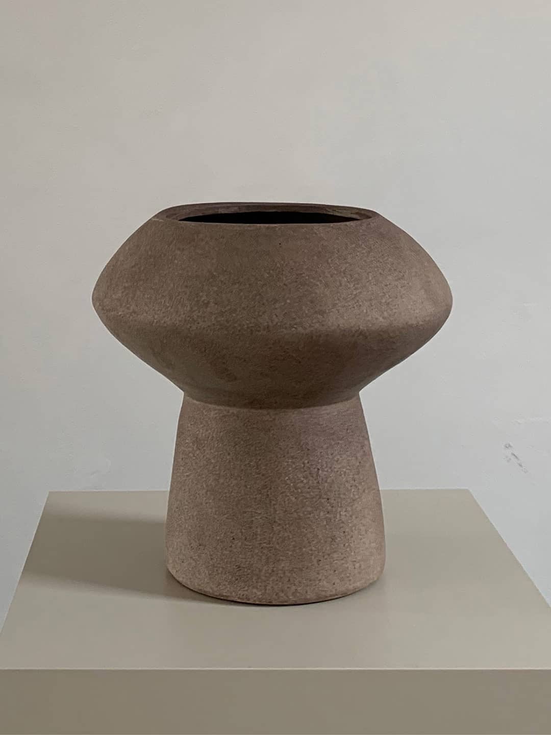 Скандинавская керамическая ваза с широким горлом 101Copenhagen Bubl