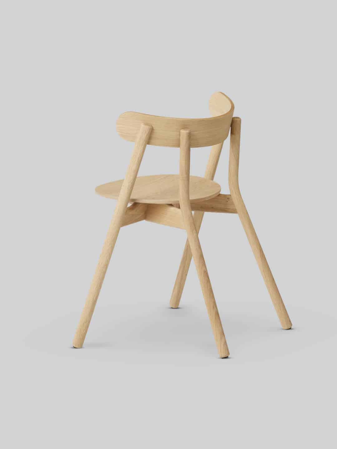 Обеденный стул Northern Oaki в скандинавском стиле