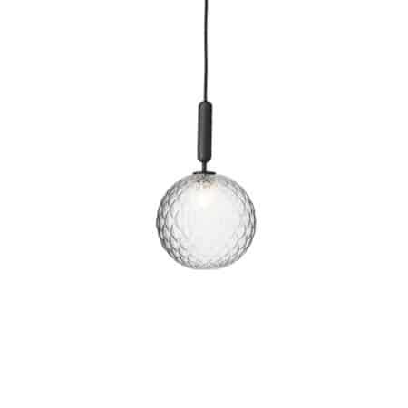 Стильный дизайнерский подвесной светильник Nuura Miira 1 large rock grey стекло