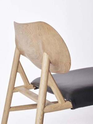 Кресло для отдыха Brdr. Kruger Ferdinand из натурального дуба в скандинавском стиле