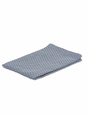 Стильное кухонное полотенце для влажной уборки, 35х30см серо-голубого цвета