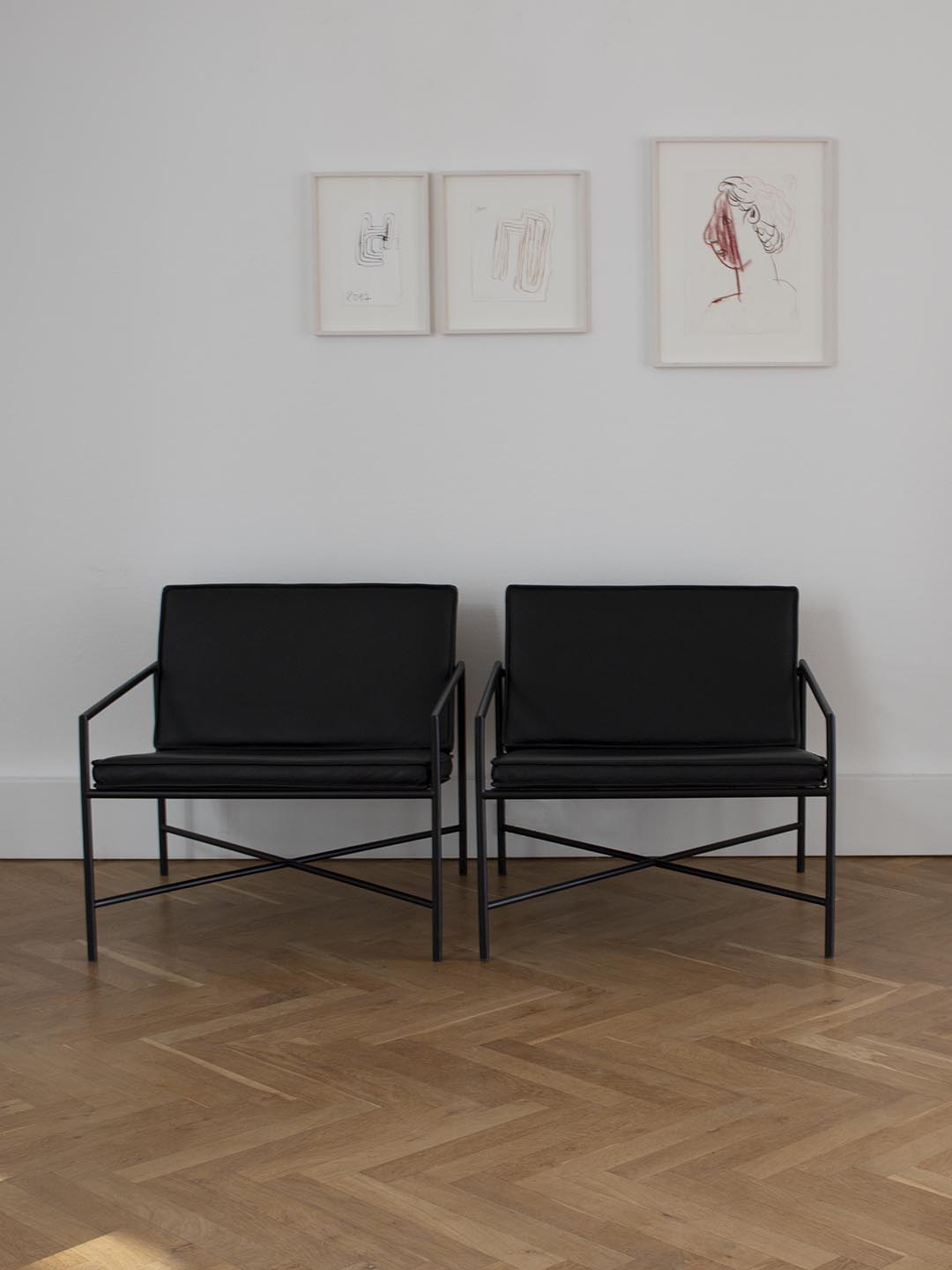 Кресло для отдыха HANDVARK в скандинавском стиле