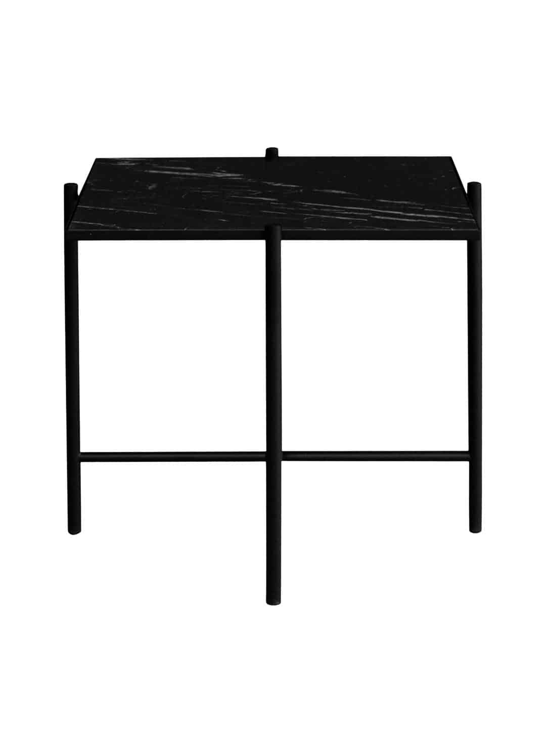 Кофейный стол HANDVARK Original из черного мрамора в скандинавском стиле