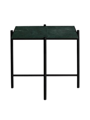 Скандинавский кофейный стол HANDVARK Original из зеленого мрамора