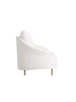 Стильный диван NORR11 New Wave 2-местный белого цвета