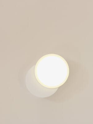 Премиум настенный светильник Tunto Dot 01 белого цвета