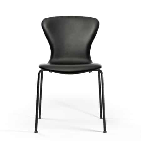 Элегантный стул Bruunmunch PLAYchair Tube черного цвета
