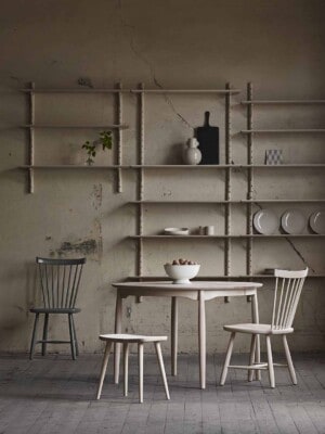 Дизайнерский обеденный стул Stolab Lilla Aland в минималистичном интерьере