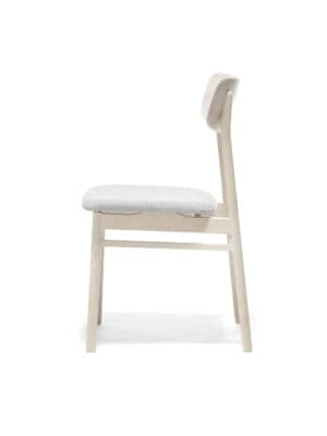 Дизайнерский обеденный стул Stolab Prima Vista из белого дуба