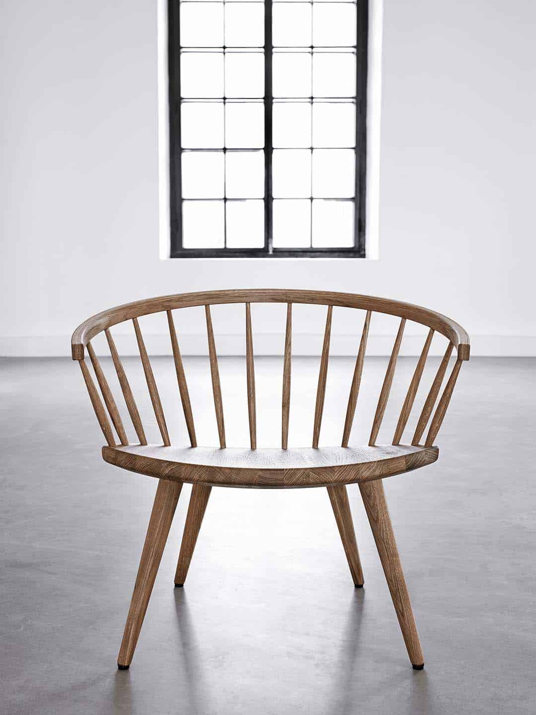 Кресло для отдыха Stolab Arka из натуральной древесины премиум класса