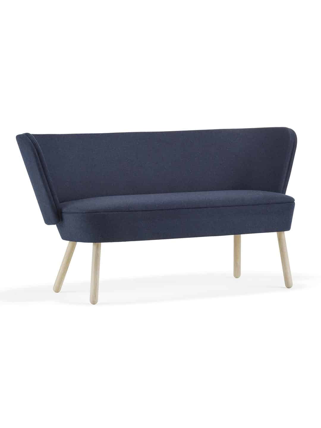Дизайнерский диван Stolab Wrap синего цвета