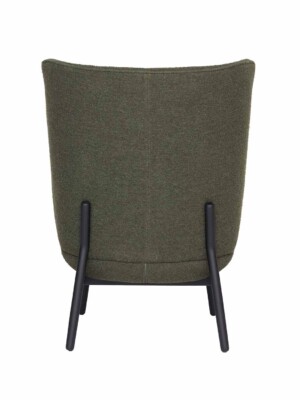 Оригинальное кресло Fogia Enclose зеленого цвета