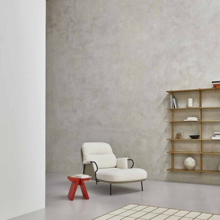 Дизайнерское кресло Fogia Lyra в скандинавском интерьере