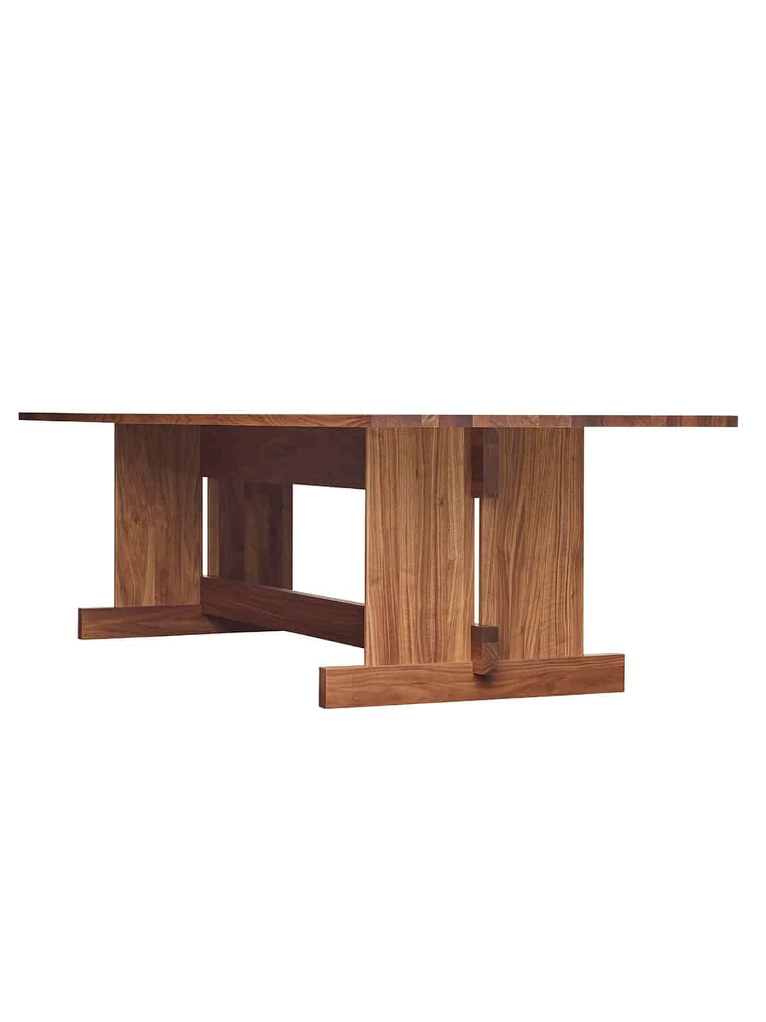 Скандинавский обеденный стол Fogia Grande из натурального дерева