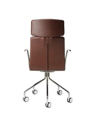 Дизайнерское офисное кресло Garsnas Day High коричневого цвета