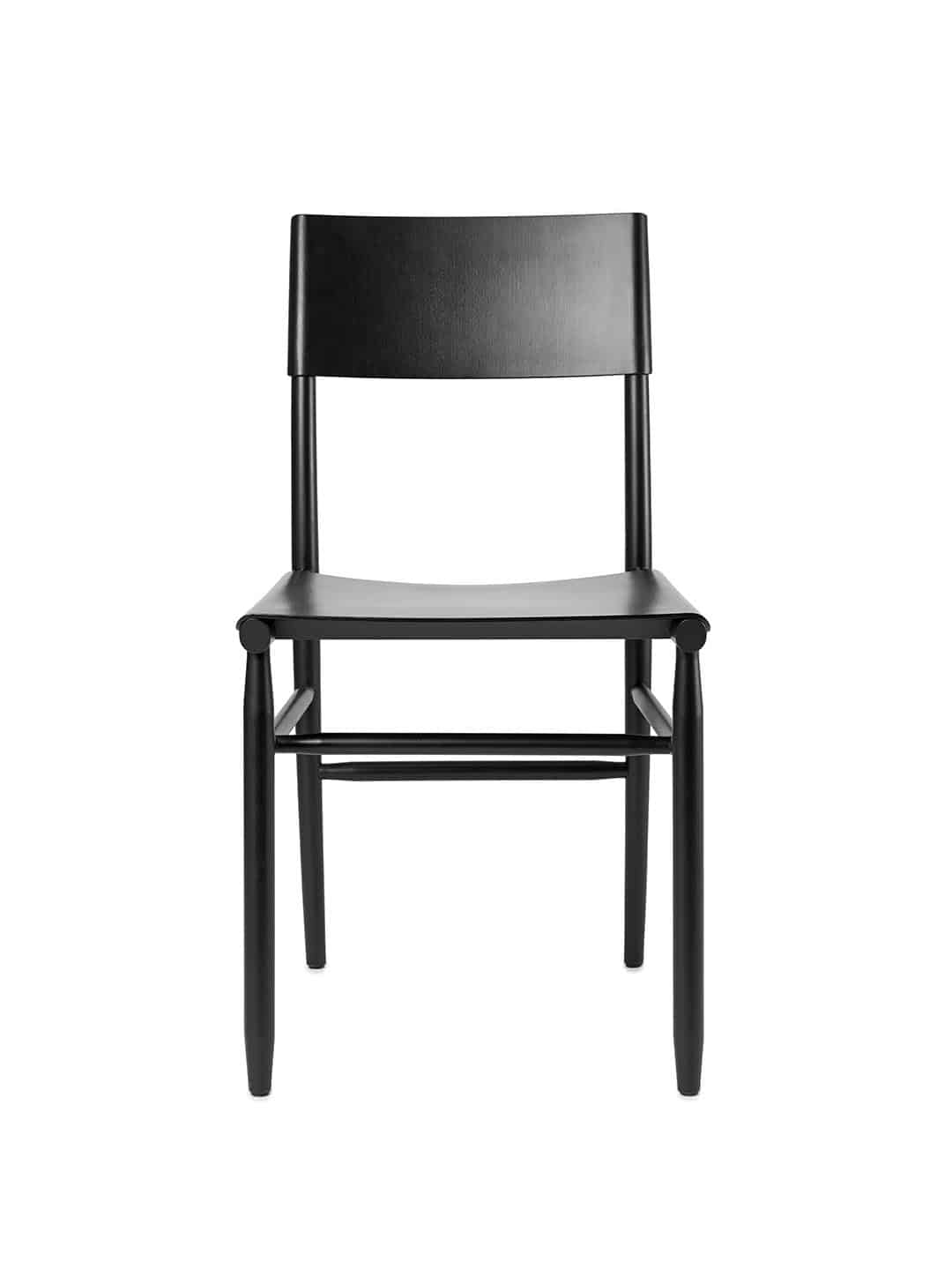 Элегантный стул Garsnas Madonna I из черного дерева