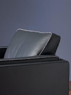 Дизайнерское кресло Garsnas Colette easy темно-коричневого цвета