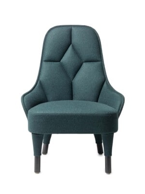 Стильное кресло Garsnas Emma зеленого цвета