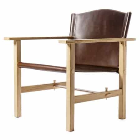 Дизайнерское кресло Garsnas Ferdinand темно-коричневого цвета