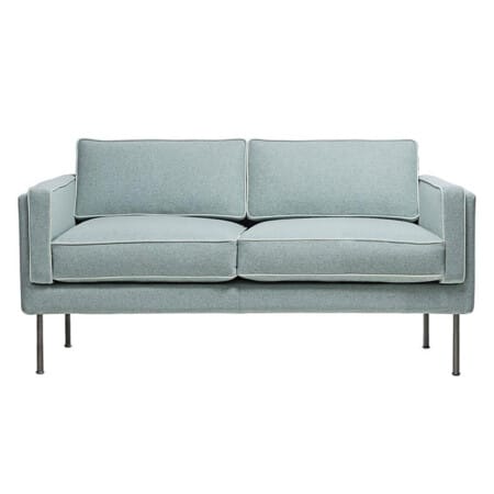 Стильный диван Garsnas Colette 2-местный голубого цвета