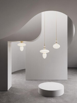 Дизайнерский подвесной светильник Rizzatto 32 в светлом помещении